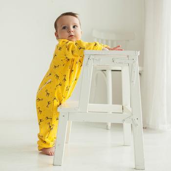 Комбинезон-пижама на молнии легкий "Жирафы" ЛКМ-БК-Ж (размер 74) - Пижамы - интернет гипермаркет детской одежды Смартордер
